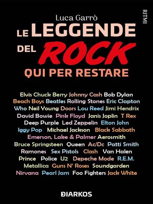 cover image of Le leggende del rock. Qui per restare